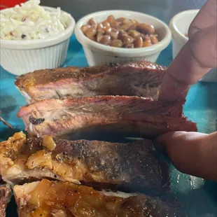 ribs and sides