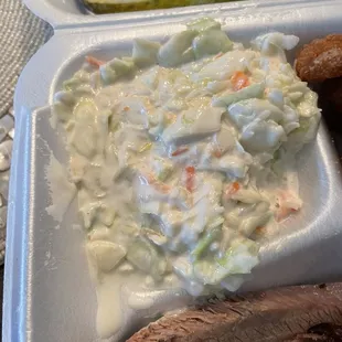 Slaw we were served
