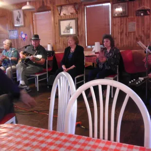 Tuesday night music, starts at 6:30.