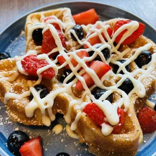 Very Berry waffle