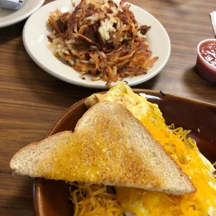 a plate of food