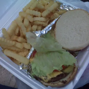 burger meal