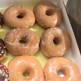 a box of doughnuts