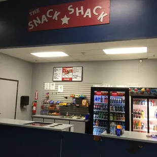 The Snack Shack! For all your refreshment needs!