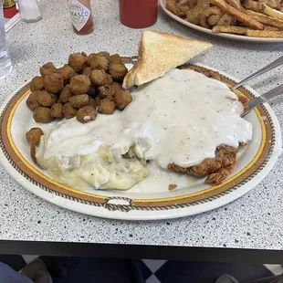 Chicken fried steak $14.50