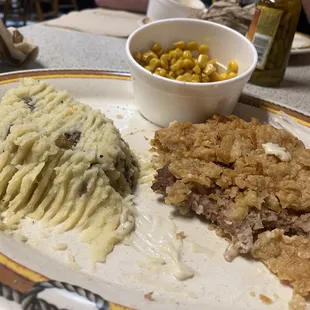 Chicken fried steak ..