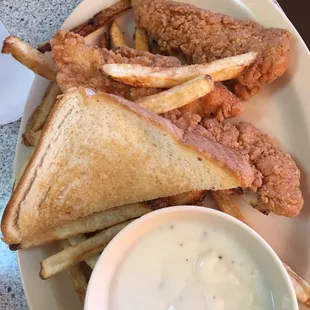 This was a kids meal, which was loved.