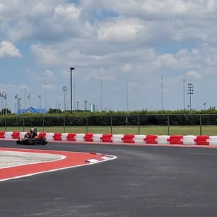 Lone Star Kartpark turn 1