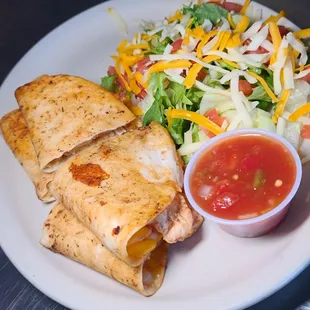 Chicken quesadillas