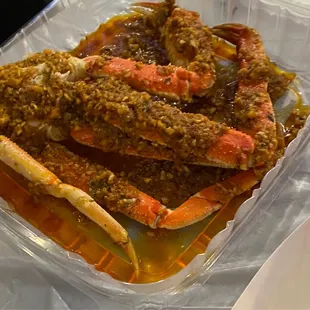 1lb snow crabs