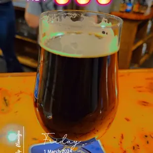 This Imperial Stout @ Lone Tree ~Parker is amazing