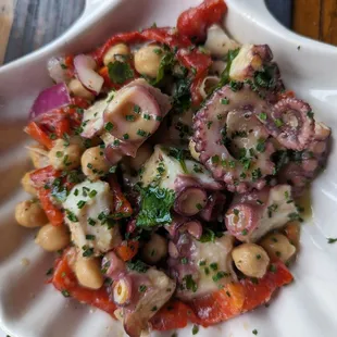 Octopus salad