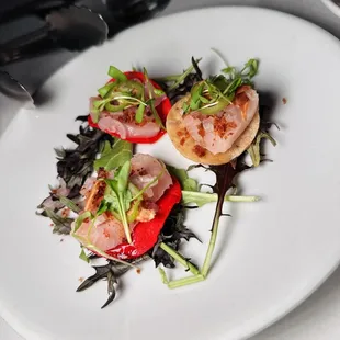 a plate of food