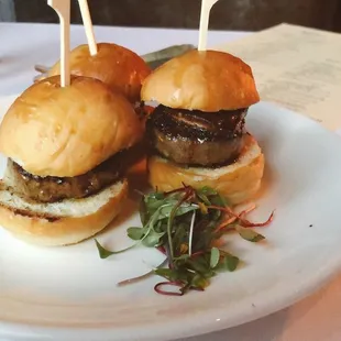 Elk Foie Gras Sliders