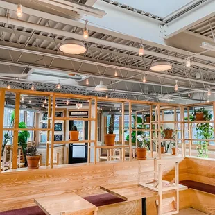 Inside dining