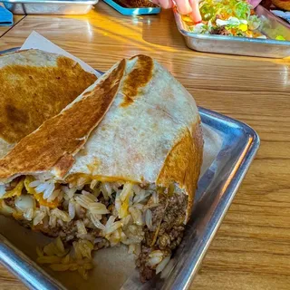 Crunchy Beefy Quesorito