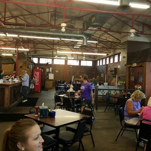 diners sitting at tables