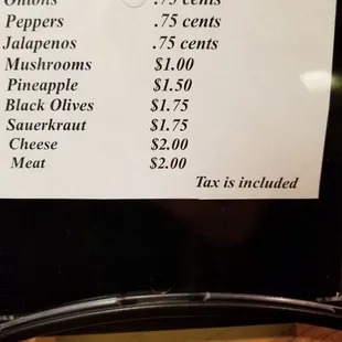 Extras