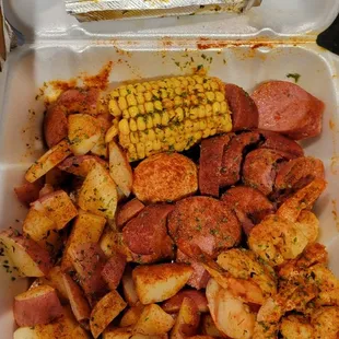 Lil shrimp platter