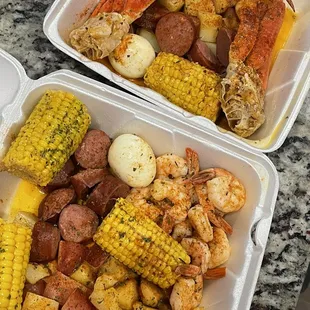 1. Lil Shrimp 6. Crab Special