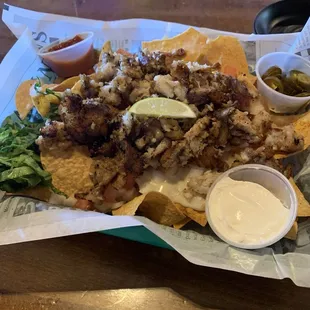 Blackened Catfish Nachos