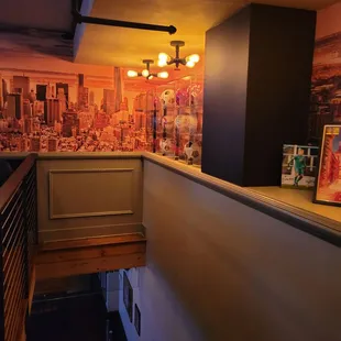 a view of the city from the second floor