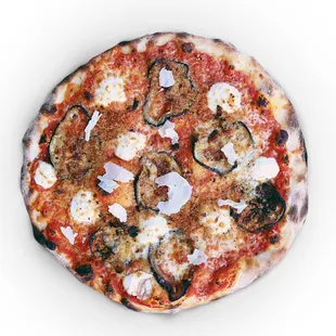 Eggplant Koji Parm Pizza
