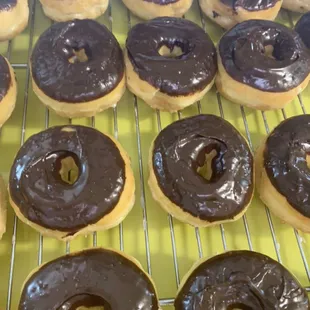 chocolate glazed donut