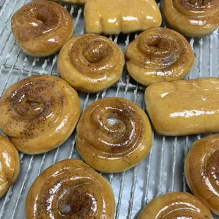 Cinnamon rolls bun