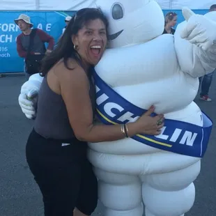 Getting freaky with the Michelin Man