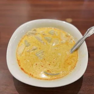 Yellow Curry with Chicken. Ok.