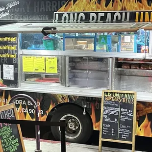 The food truck to grab some eats while partying.