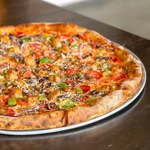 pizza, food