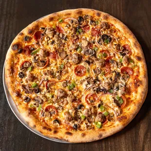 pizza, food