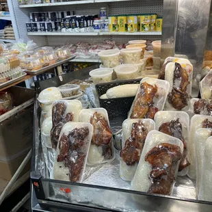 Meat and sticky rice