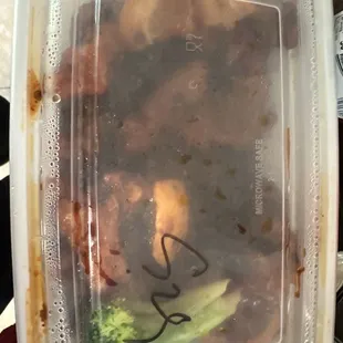 S29. Orange Chicken Special terrible