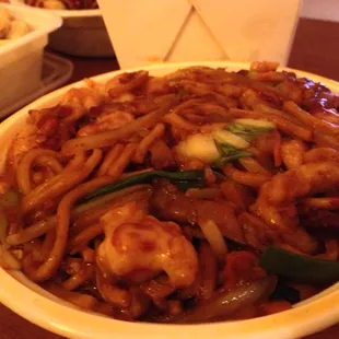 House special lo mein, ordered spicy, #66