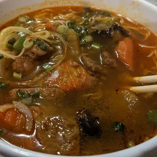 Bun bo hue chay (vegetarian)
