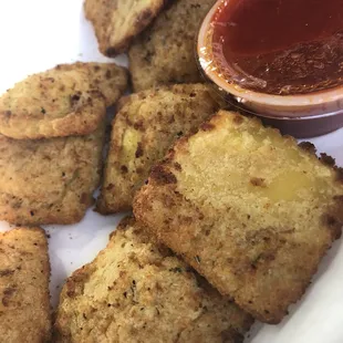 Fried Ravioli Appetizer
