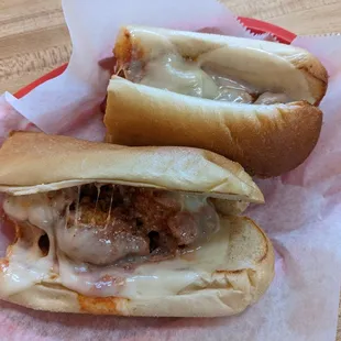 Meatball sub at Long Island Bagels, Mooresville
