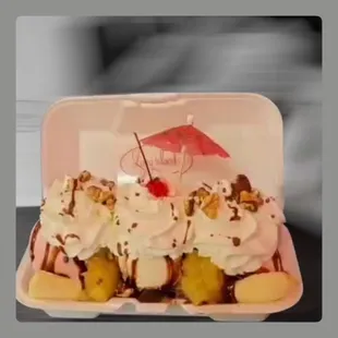 Banana  split  #bananasplit