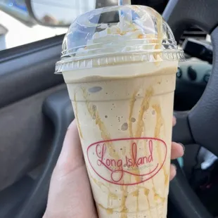 Caramel frappe