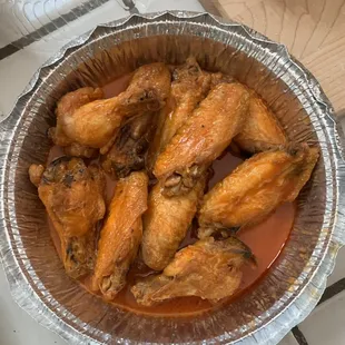 Look like quail wings. SO small! Lol