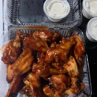 20 pc. BBQ Chicken Wings