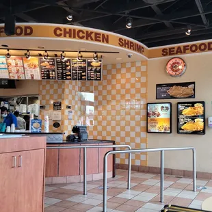 Long John Silver&apos;s / A&amp;W  5600 Cameron Rd, Austin, TX inside counter