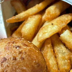 Hush Puppy and Fries