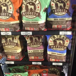 Only place in Albuquerque I have found a variety of raw diet.