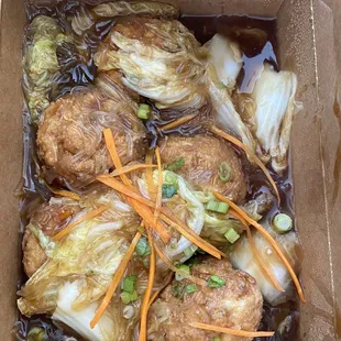 Braised Vegi - Lion Head (made with tofu)