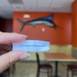 Good fortune at Long Life Veggie 08.17.2024