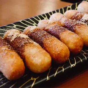 dough desserts, food, donuts